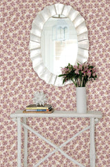 A-Street Prints 2657-22226 Allison Lavender Floral Wallpaper