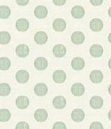 A-Street Prints 2657-22234 Lise Turquoise Medallion Wallpaper