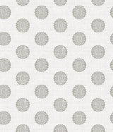 A-Street Prints 2657-22237 Lise Grey Medallion Wallpaper