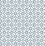 A-Street Prints 2657-22238 Gigi Navy Geometric Wallpaper