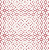 A-Street Prints 2657-22240 Gigi Ruby Geometric Wallpaper