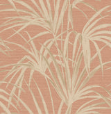 Beacon House 2669-21718 Song Coral Fountain Palm Wallpaper