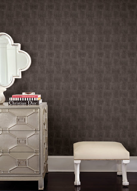 Kenneth James 2671-87351 Odyssey Brown Wood Wallpaper