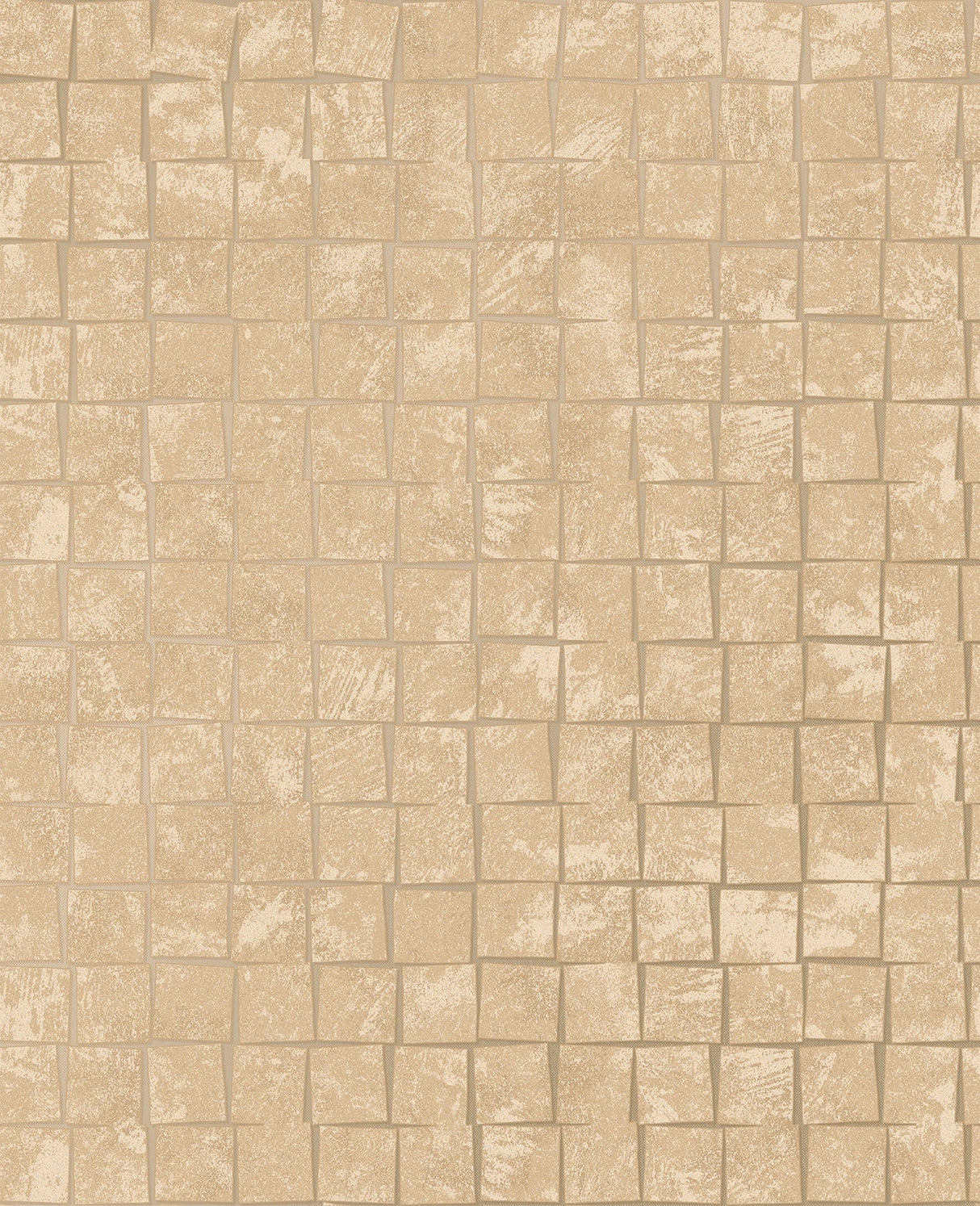 Decorline 2683-23003 Cubist Gold Geometric Wallpaper