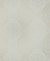 Decorline 2683-23018 Cadence Blue Scroll Wallpaper