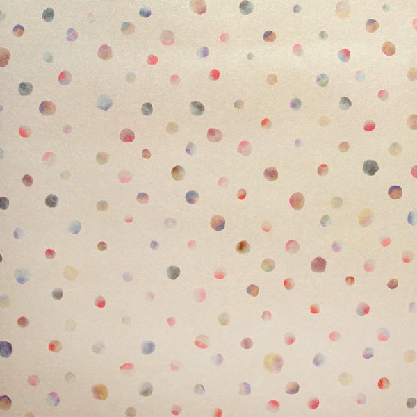 Galerie 26838 Beige Watercolour Dots