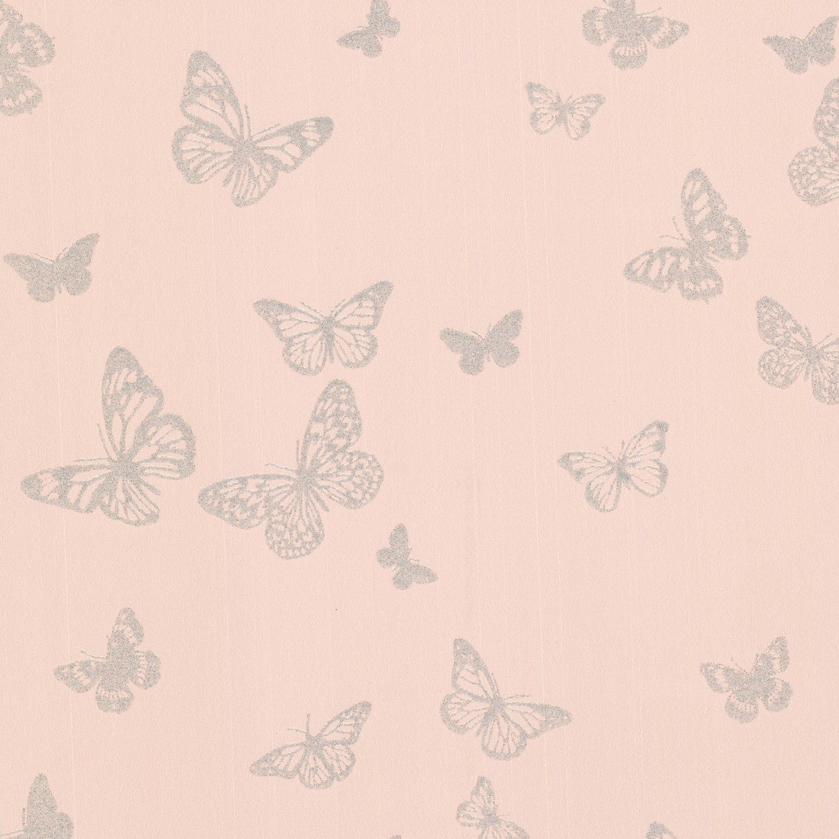 Brewster 2686-20282 Pearl Blush Butterfly Wallpaper