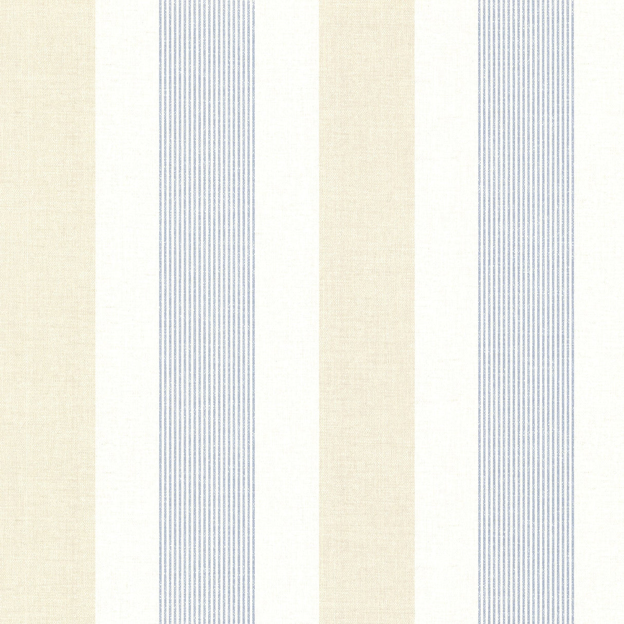 Brewster 2686-22026 Diane Blue Stripe Wallpaper