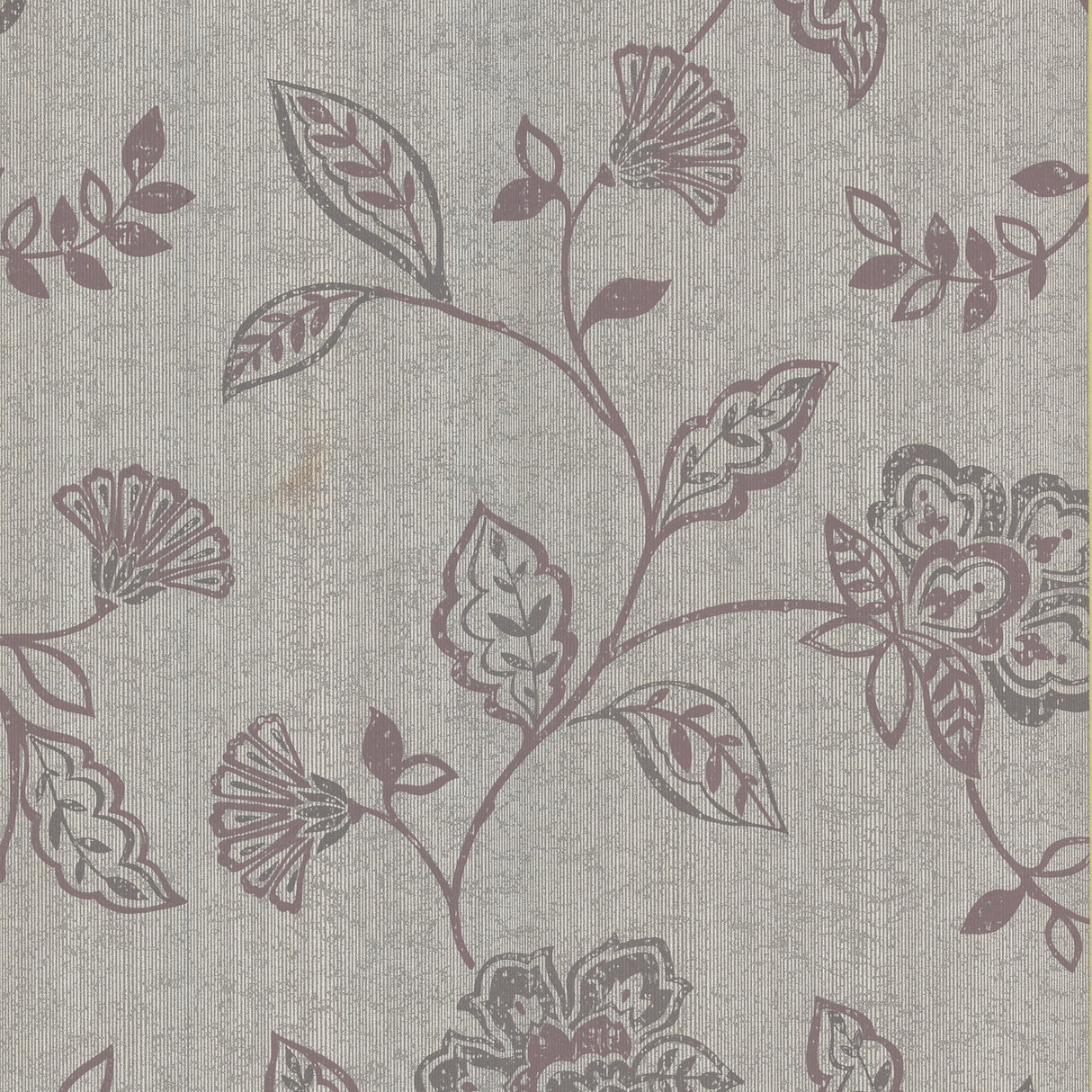 Brewster 2686-58450 Courd Champagne Jacobean Wallpaper