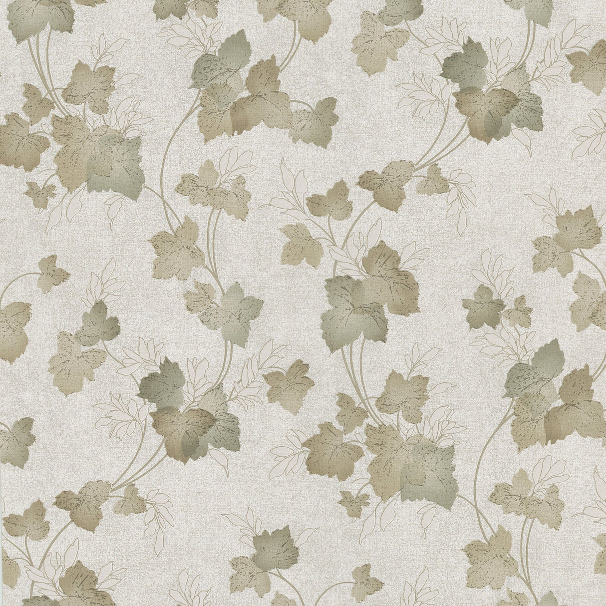 Brewster 2686-58615 Palmate Brown Leaf Wallpaper