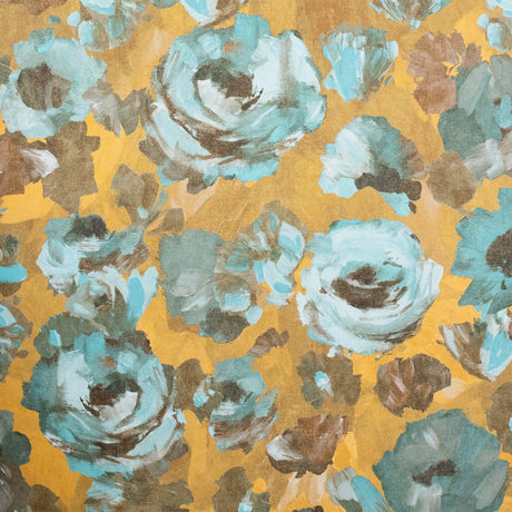 Galerie GH26905-23 Blue Paeonia Flowers - Eade's Wallpaper