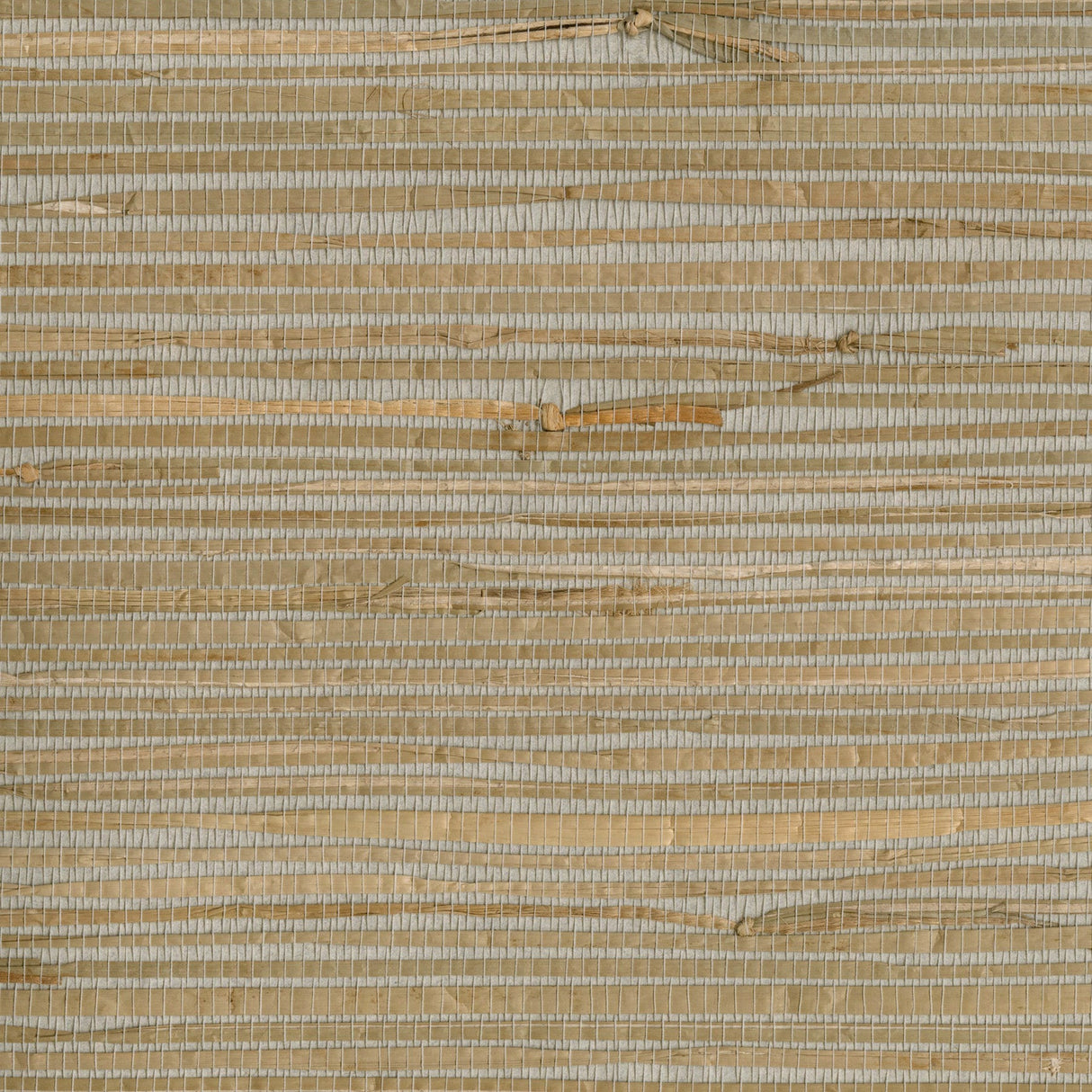 Kenneth James 2693-30273 Heiki Light Grey Grasscloth Wallpaper