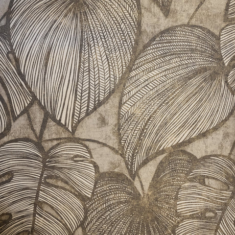 Galerie GH26937-23 Bronze Brown Monstera Lf - Eade's Wallpaper