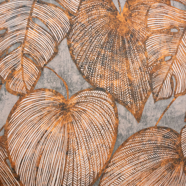 Galerie GH26940-23 Orange Monstera Lf - Eade's Wallpaper