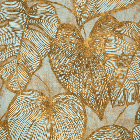 Galerie GH26943-23 Gold Monstera Lf - Eade's Wallpaper