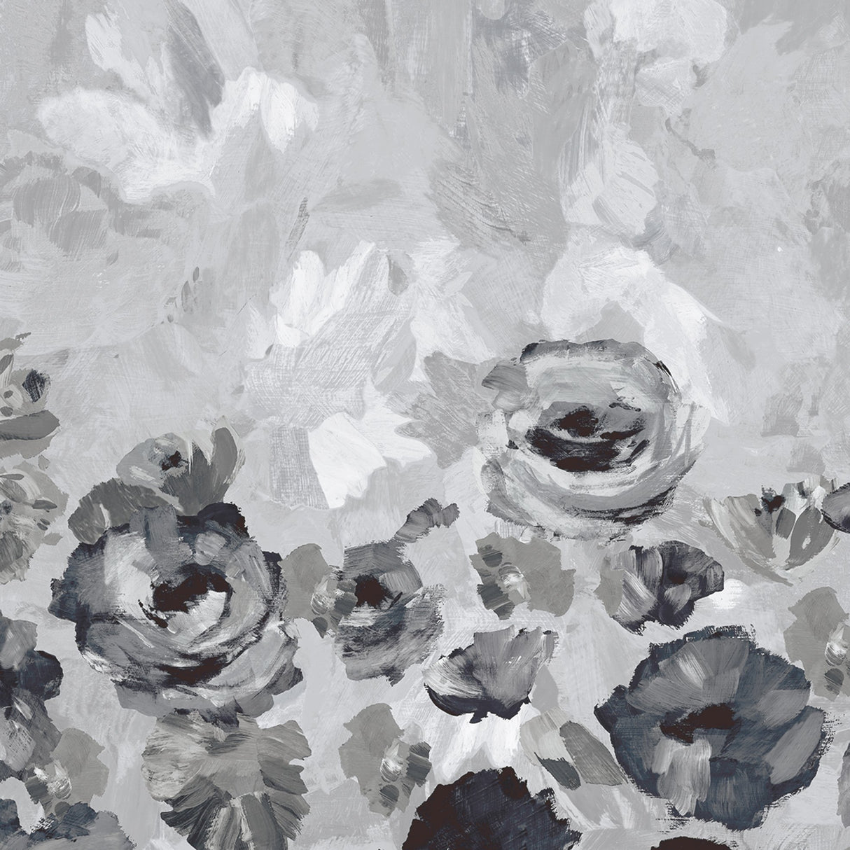 Galerie GH26959-23 Silver Grey Paeonia Flowers - Eade's Wallpaper