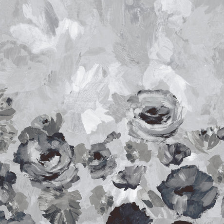 Galerie GH26959-23 Silver Grey Paeonia Flowers - Eade's Wallpaper