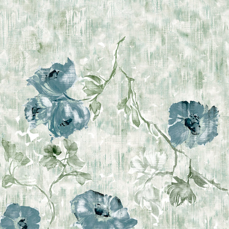 Galerie GH26965-23 Green Petunia Flowers - Eade's Wallpaper