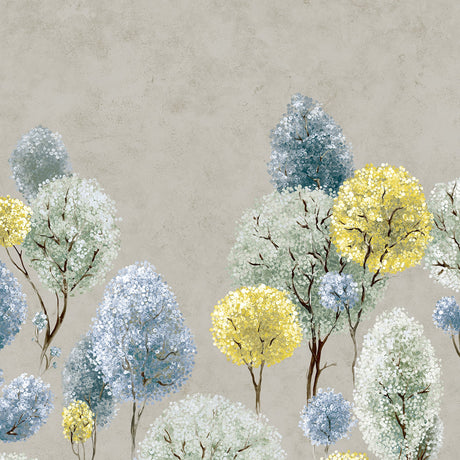 Galerie GH26967-23 Multi-coloured Tilia Trees - Eade's Wallpaper