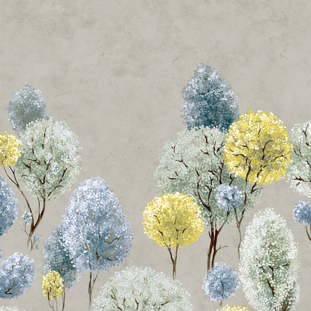 Galerie GH26967-23 Multi-coloured Tilia Trees - Eade's Wallpaper