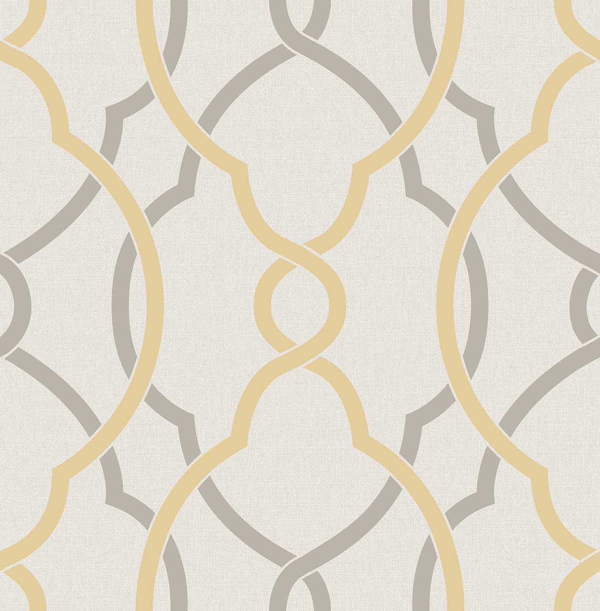 A-Street Prints 2697-22620 Sausalito Yellow Lattice Wallpaper