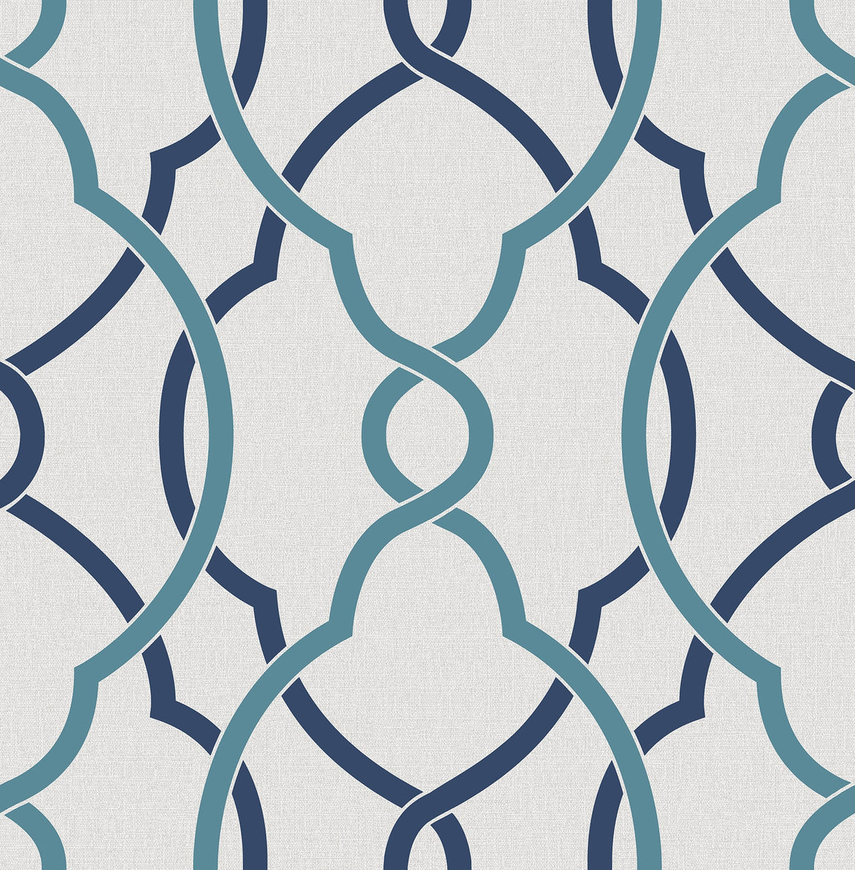 A-Street Prints 2697-22627 Sausalito Navy Lattice Wallpaper