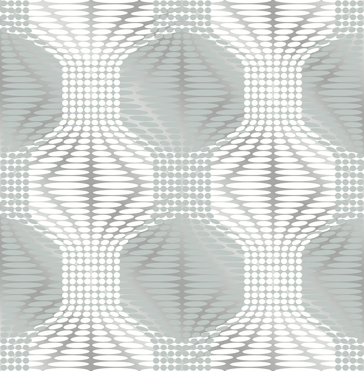 A-Street Prints 2697-22629 Optic Blue Geometric Wallpaper