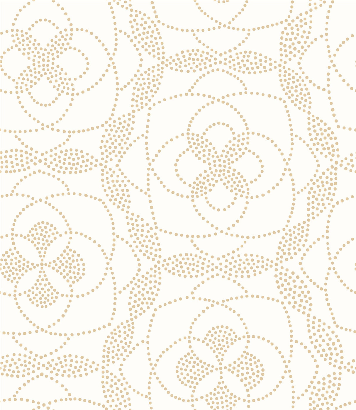 A-Street Prints 2697-22635 Cosmos Gold Dot Wallpaper