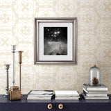 A-Street Prints 2697-22635 Cosmos Gold Dot Wallpaper