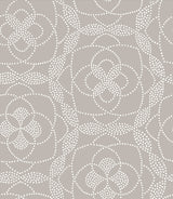 A-Street Prints 2697-22638 Cosmos Light Grey Dot Wallpaper