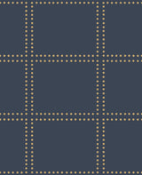 A-Street Prints 2697-22644 Gridlock Navy Geometric Wallpaper