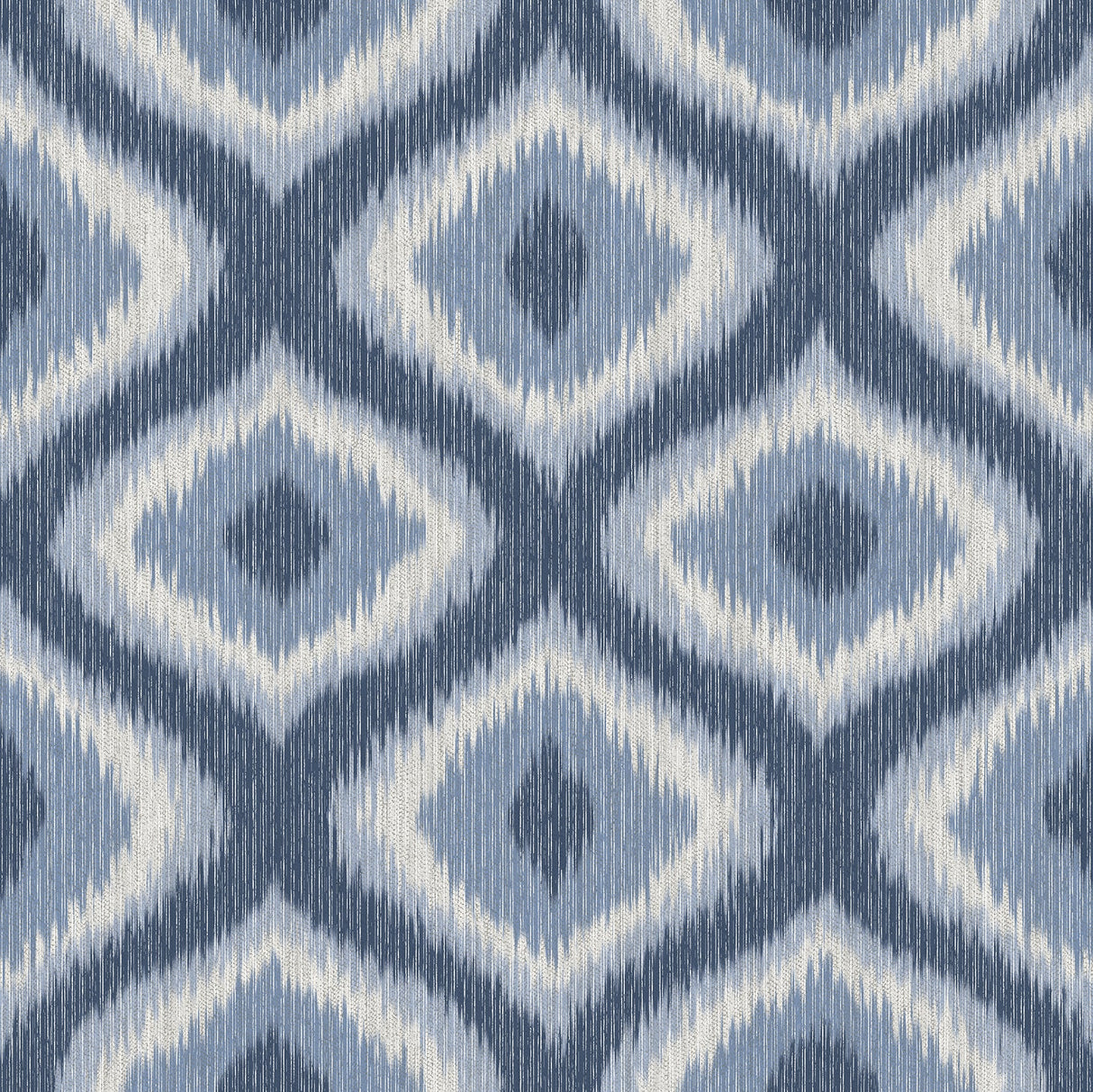 A-Street Prints 2697-78012 Abra Blue Ogee Wallpaper