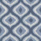 A-Street Prints 2697-78012 Abra Blue Ogee Wallpaper