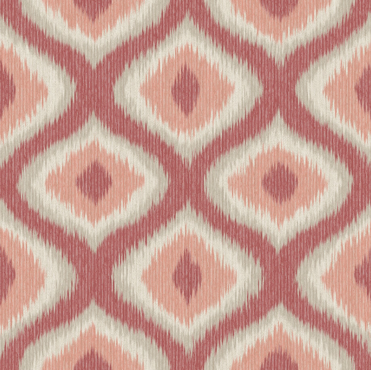 A-Street Prints 2697-78014 Abra Pink Ogee Wallpaper