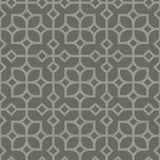 A-Street Prints 2697-78022 Maze Grey Tile Wallpaper