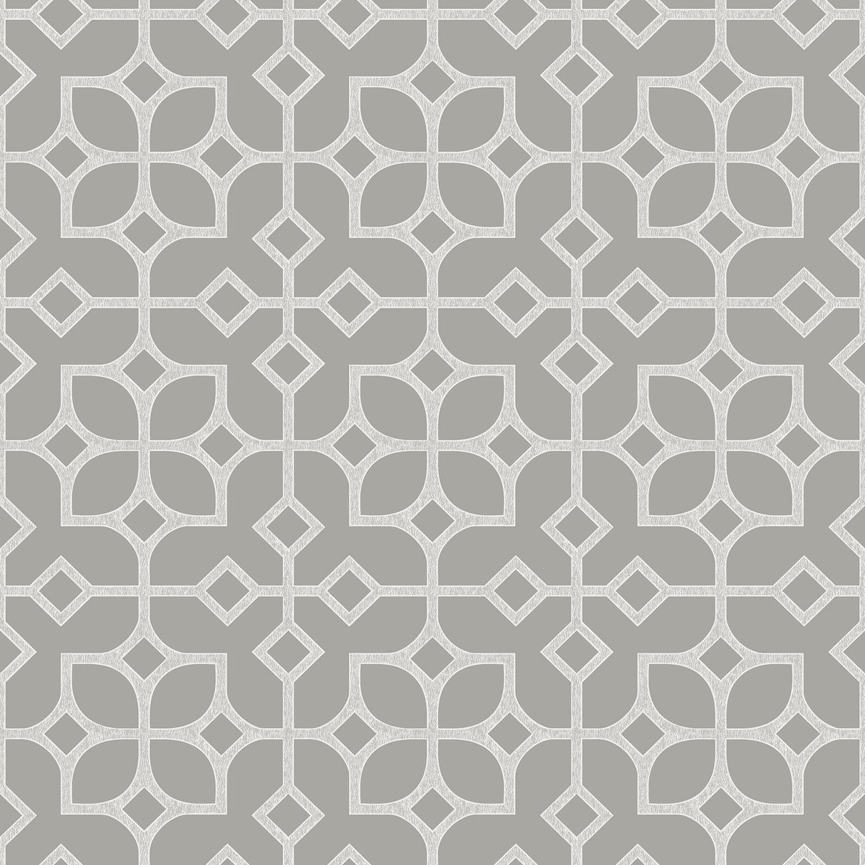 A-Street Prints 2697-78024 Maze Light Grey Tile Wallpaper