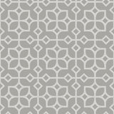 A-Street Prints 2697-78024 Maze Light Grey Tile Wallpaper