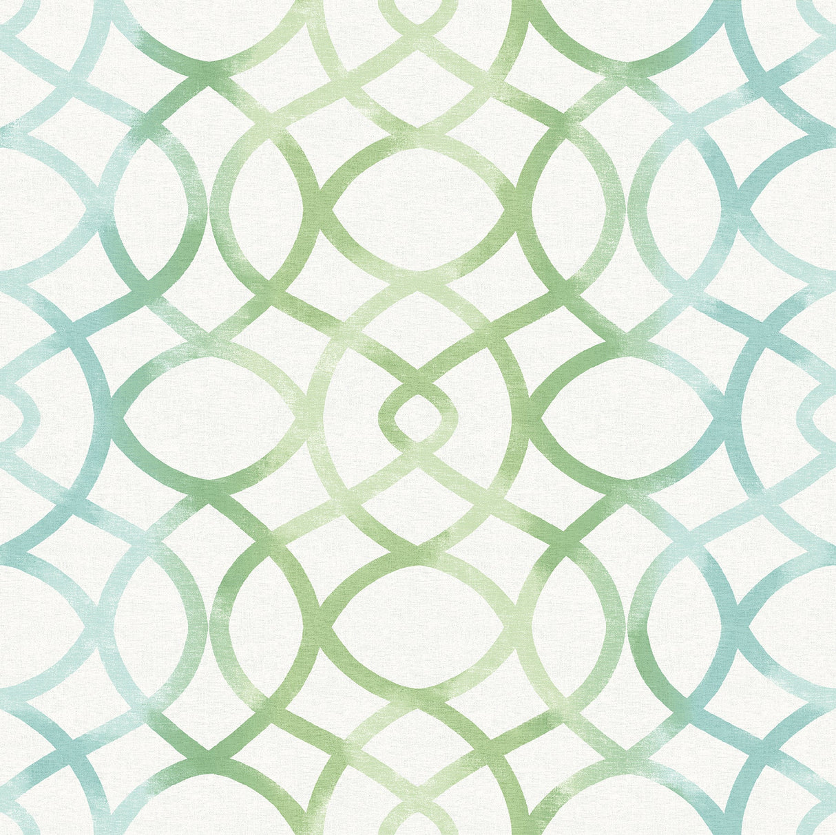 A-Street Prints 2697-78032 Twister Aquamarine Trellis Wallpaper