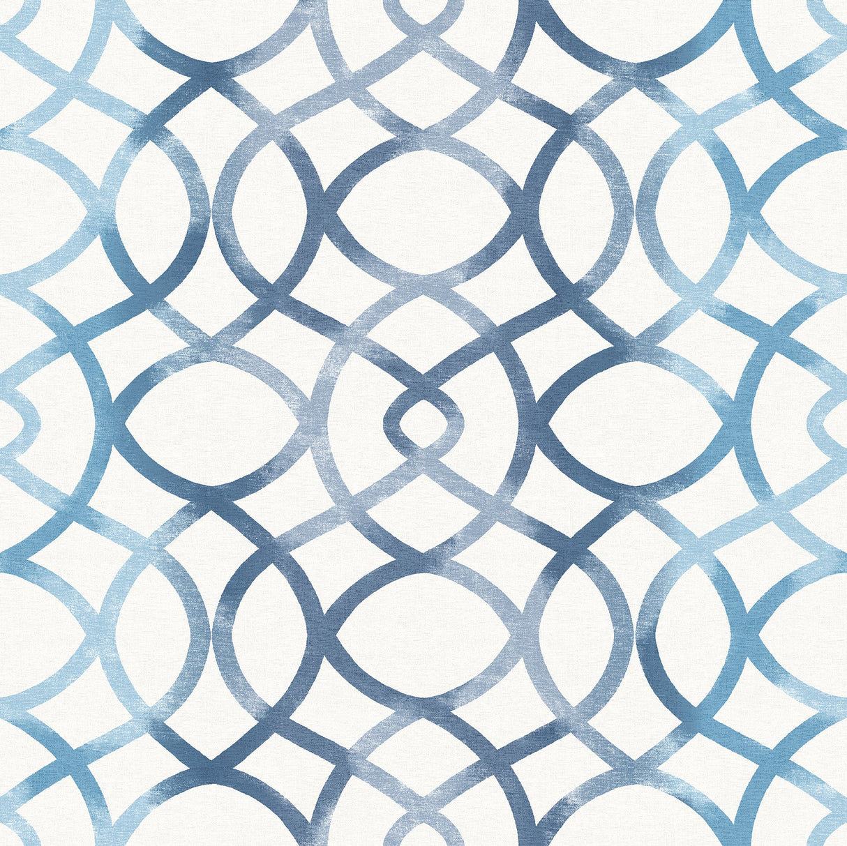 A-Street Prints 2697-78034 Twister Blue Trellis Wallpaper