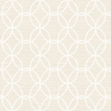 A-Street Prints 2697-78043 Network Beige Links Wallpaper