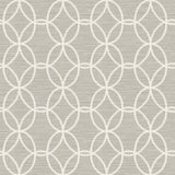 A-Street Prints 2697-78044 Network Light Grey Links Wallpaper