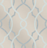 A-Street Prints 2697-87303 Sausalito Light Blue Lattice Wallpaper