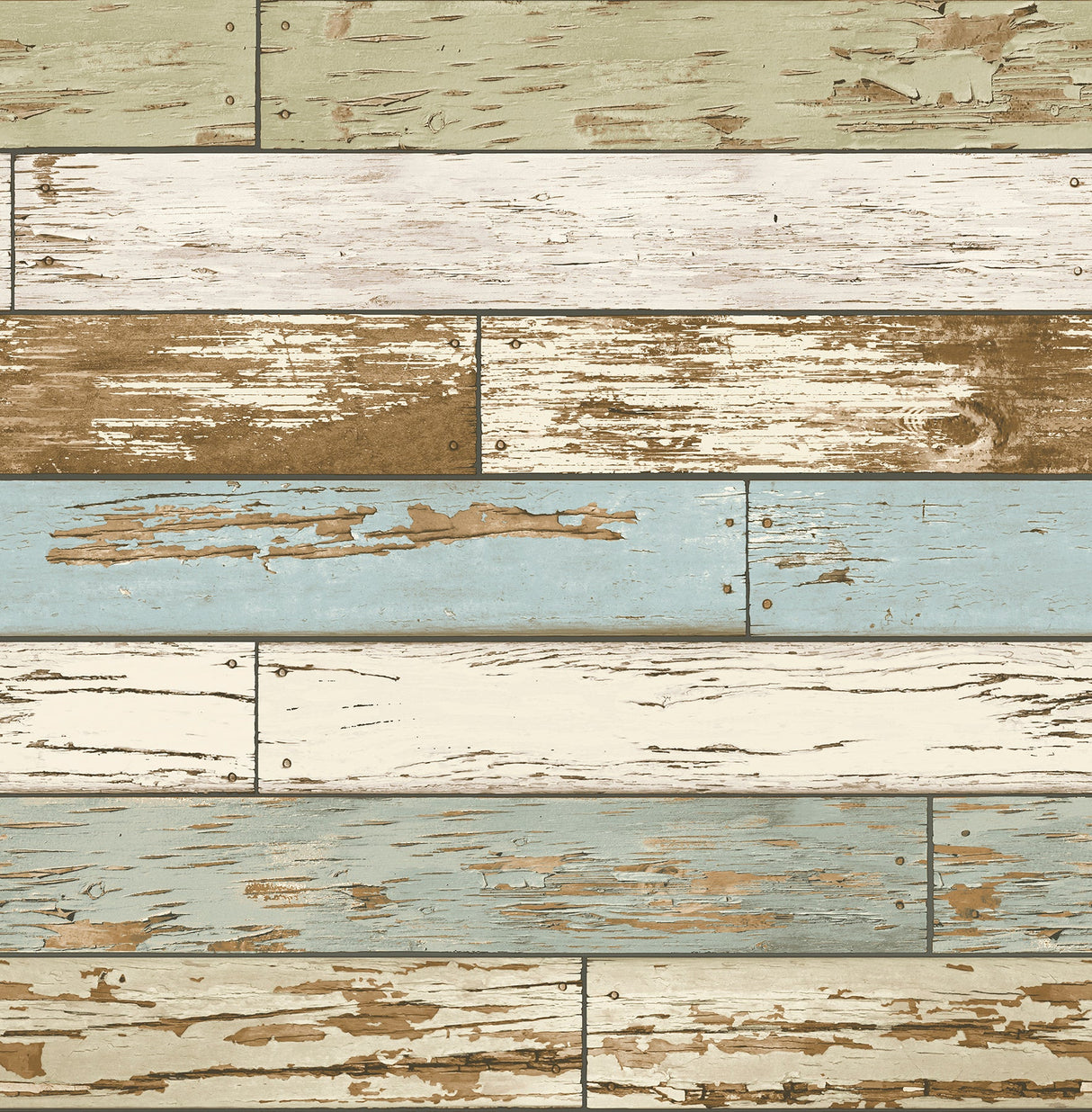 A-Street Prints 2701-22302 Scrap Wood Sky Blue Weathered Texture Wallpaper