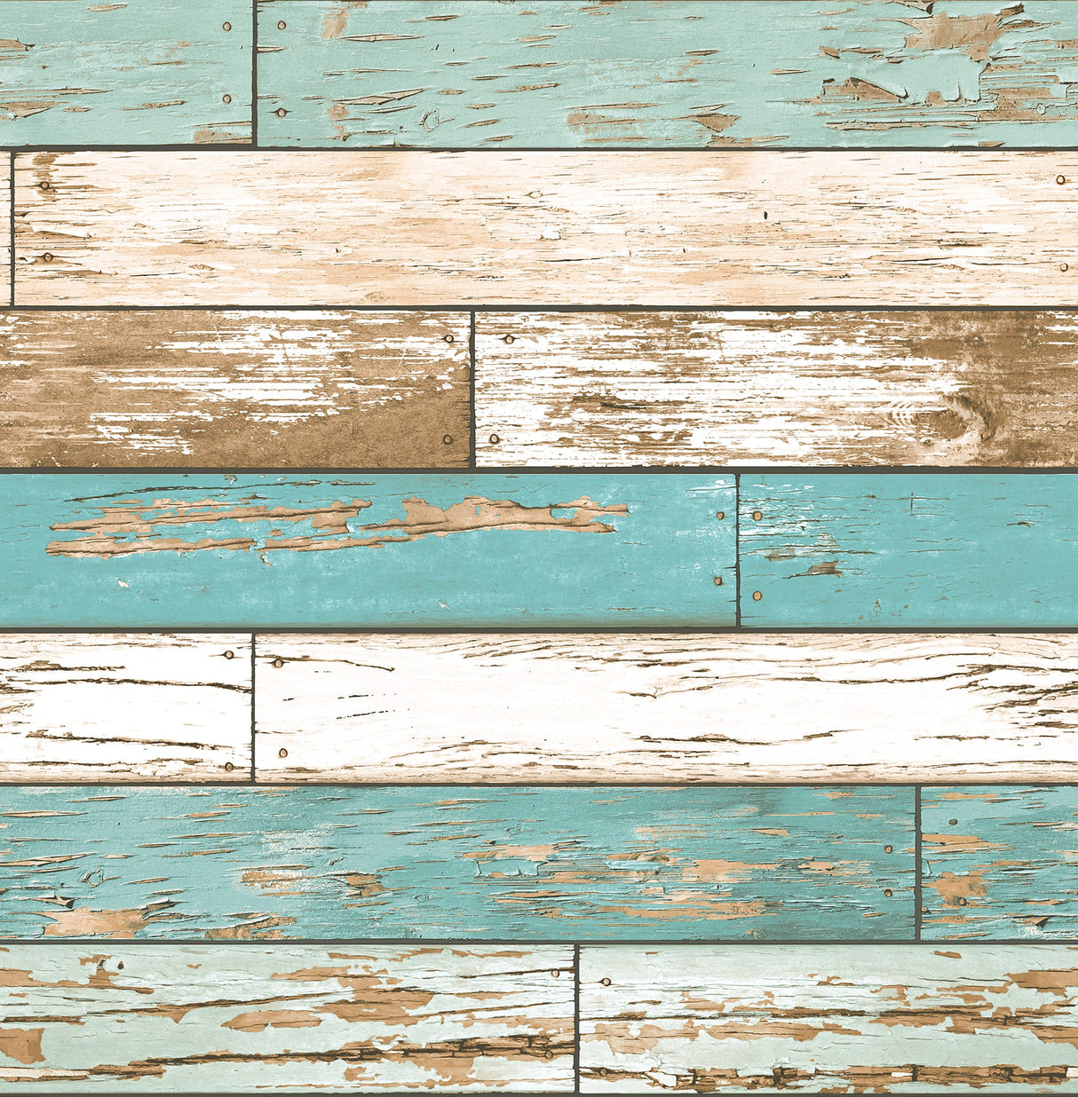 A-Street Prints 2701-22318 Scrap Wood Turquoise Weathered Texture Wallpaper