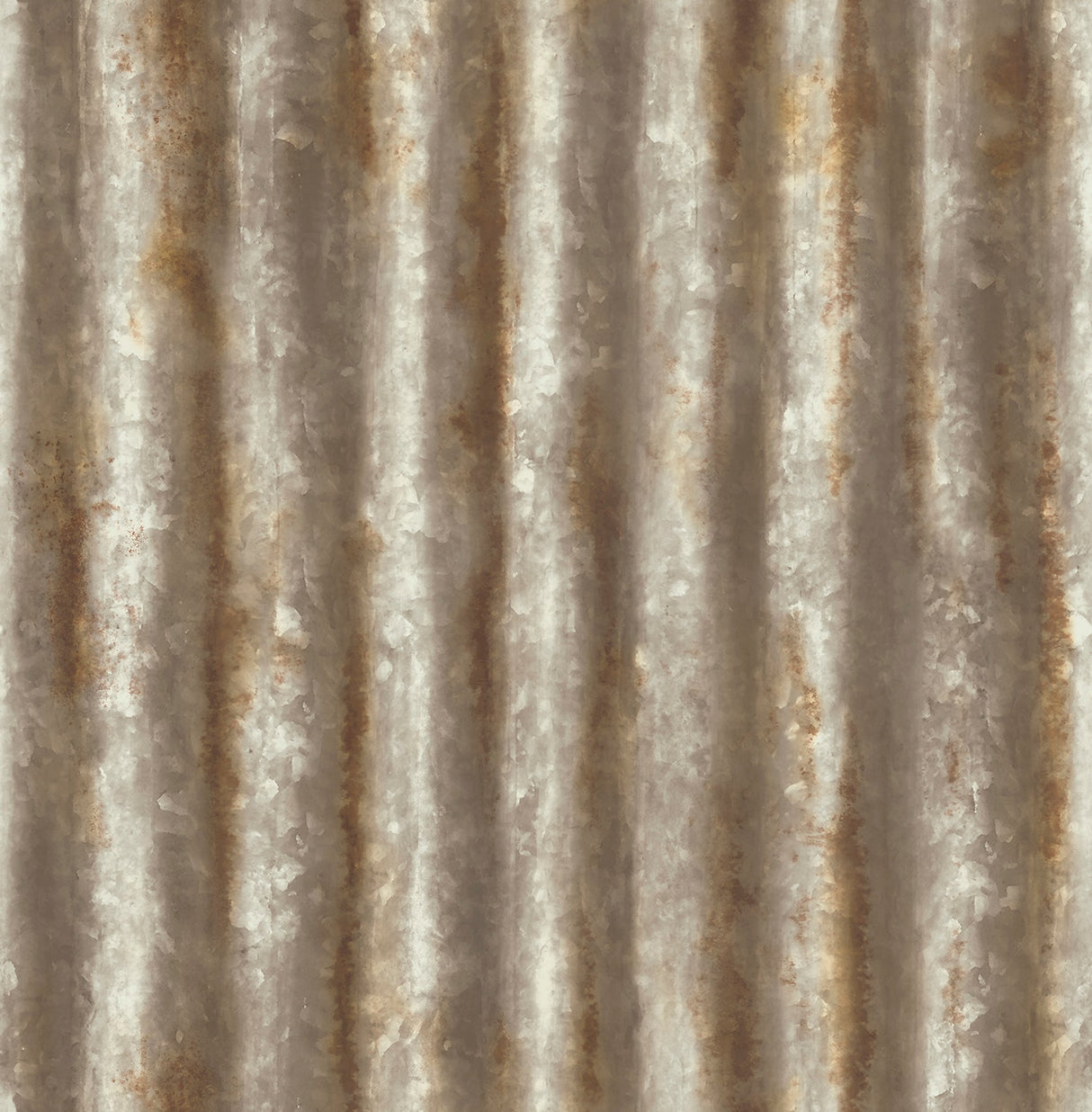 A-Street Prints 2701-22334 Corrugated Metal Rust Industrial Texture Wallpaper