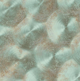 A-Street Prints 2701-22340 Tarnished Metal Turquoise Metallic Texture Wallpaper