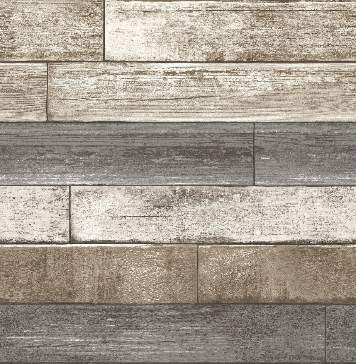 A-Street Prints 2701-22345 Weathered Plank Grey Wood Texture Wallpaper