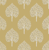 A-Street Prints 2702-22708 Grove Mustard Tree Wallpaper