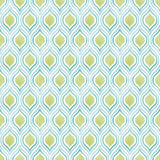 A-Street Prints 2702-22715 Plume Green Ogee Wallpaper