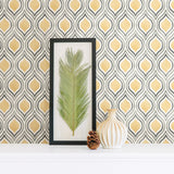 A-Street Prints 2702-22716 Plume Honey Watercolor Wallpaper